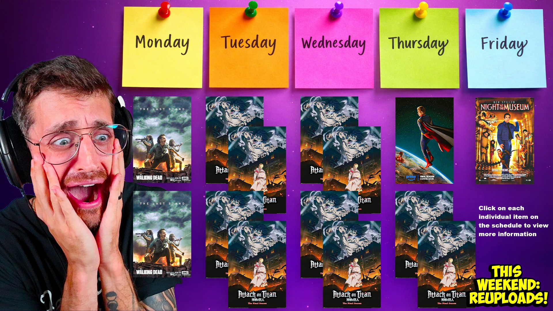 Weekly Schedule